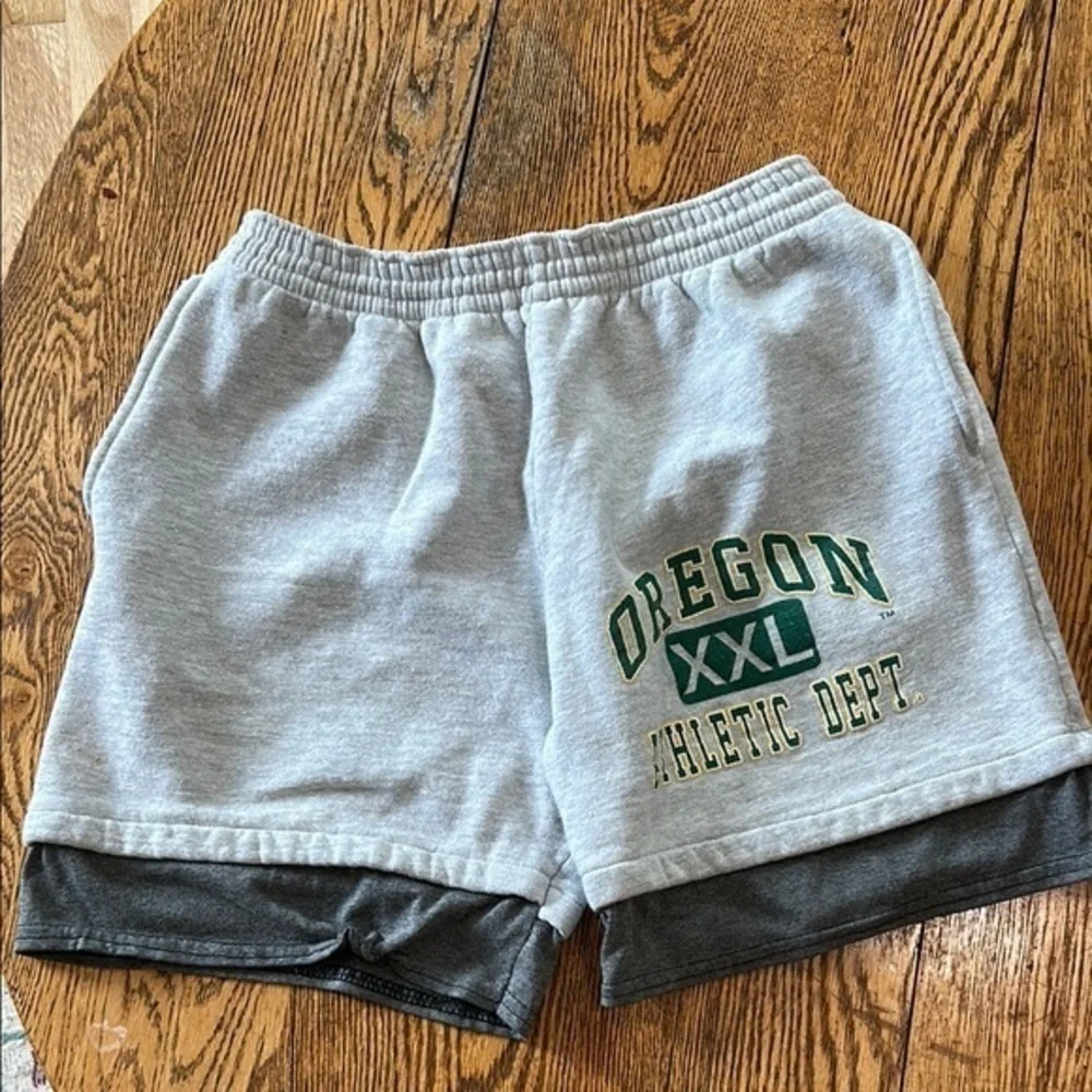 Vintage UOA Gray Athletic Shorts with